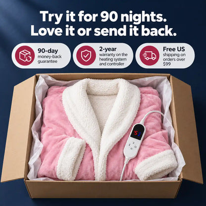 Try it for 90 nights, love it or send it back: money-back guarantee and 2-year warranty